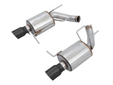 AWE Touring Edition Axle-back Exhaust for the S197 Ford Mustang GT - Diamond Black Tips - Primary